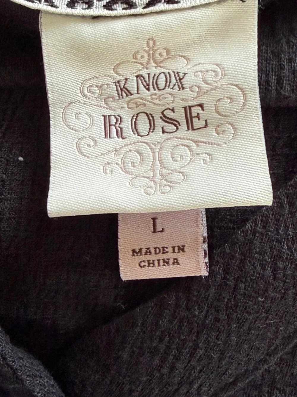 Knox Rose Black Tiered Mini Dress - Picture 3 of 3